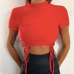 Tiger Mist Red Top (size small)